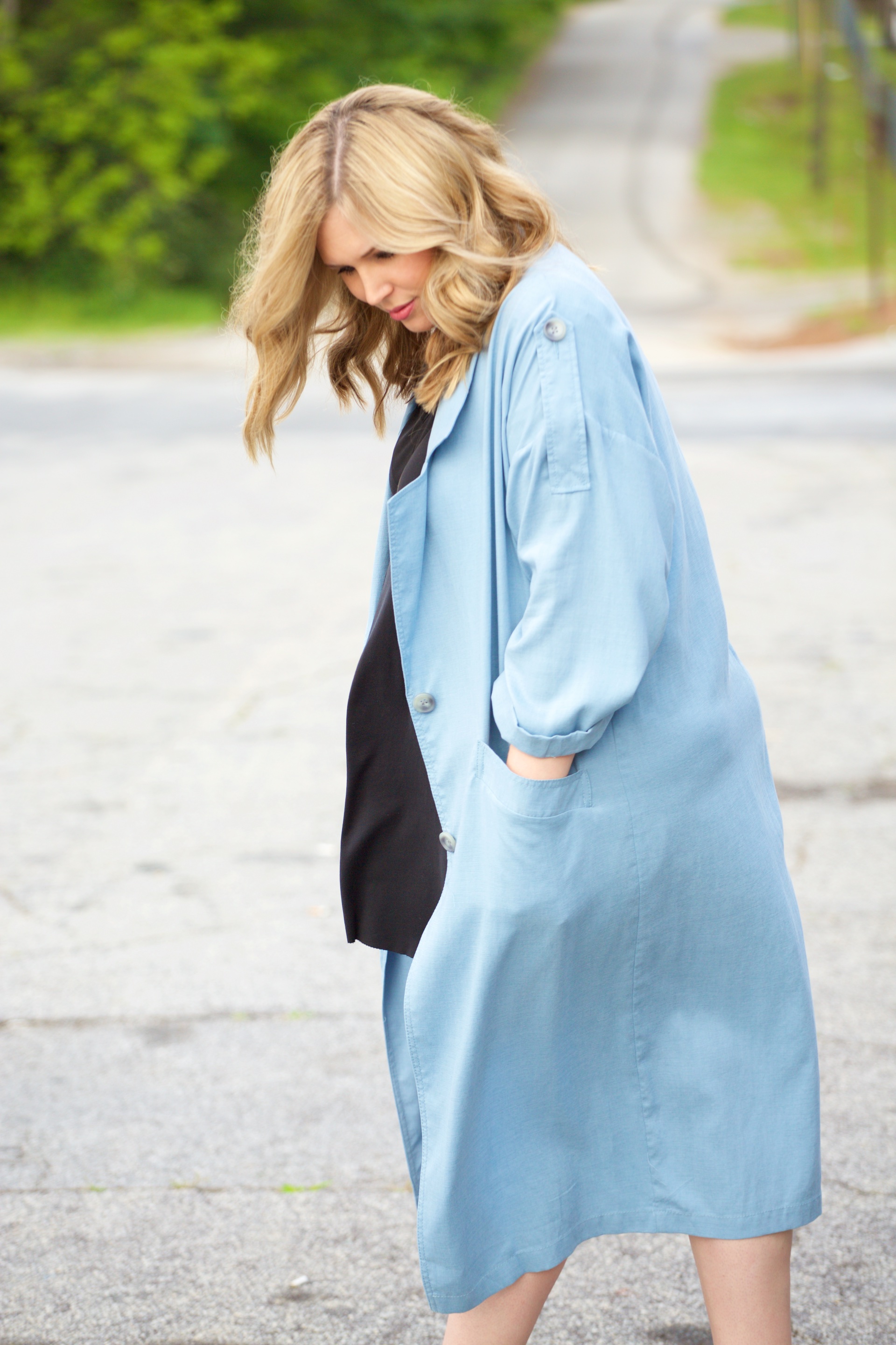 LAYERING FOR SPRING & SUMMER WITH A DUSTER COAT — House of Dorough