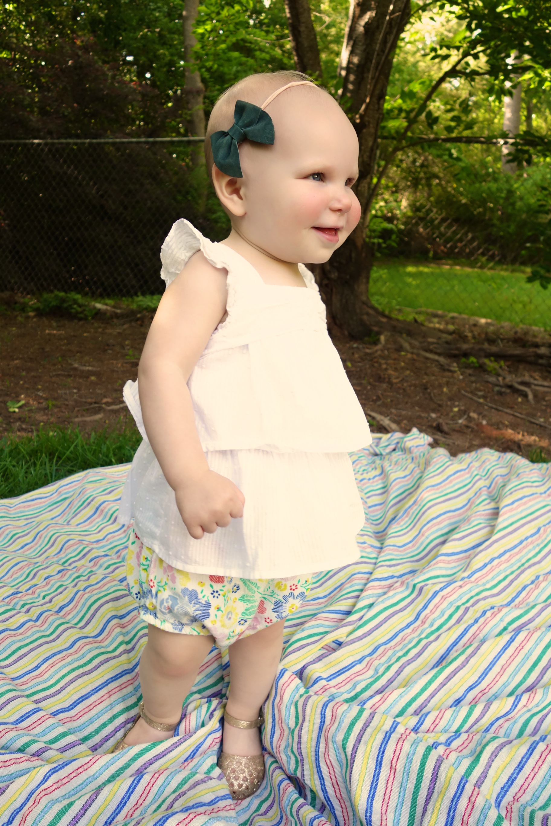 Twirling for mommy!