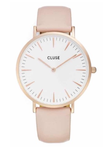 This simple, beautiful watch is one of my favorites! You can't beat the price and you can wear it with everything. Love the clean, neutral look. SHOP THIS WATCH HERE