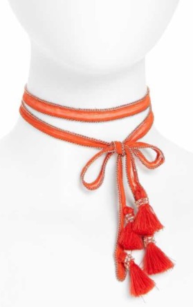 Chan Luu is one of my absolute favorite jewelry designers and a lot of her stuff is on sale right now! I loved the color of this choker - it's different, and so delicately made. SHOP THIS NECKLACE