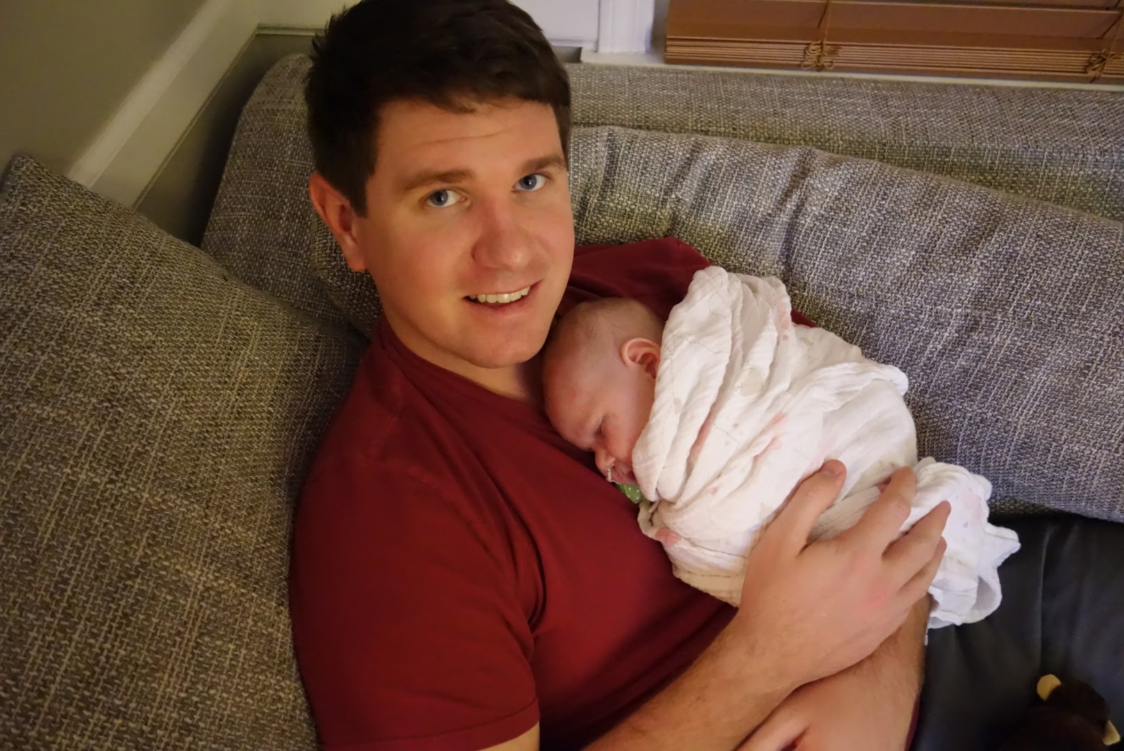 Our first night home from the hospital