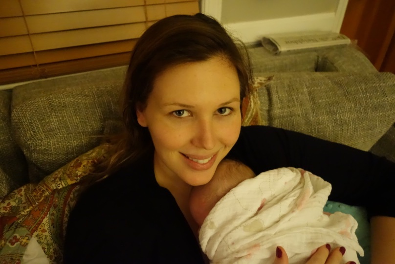 First night home with mommy. January 28th, 2016. 