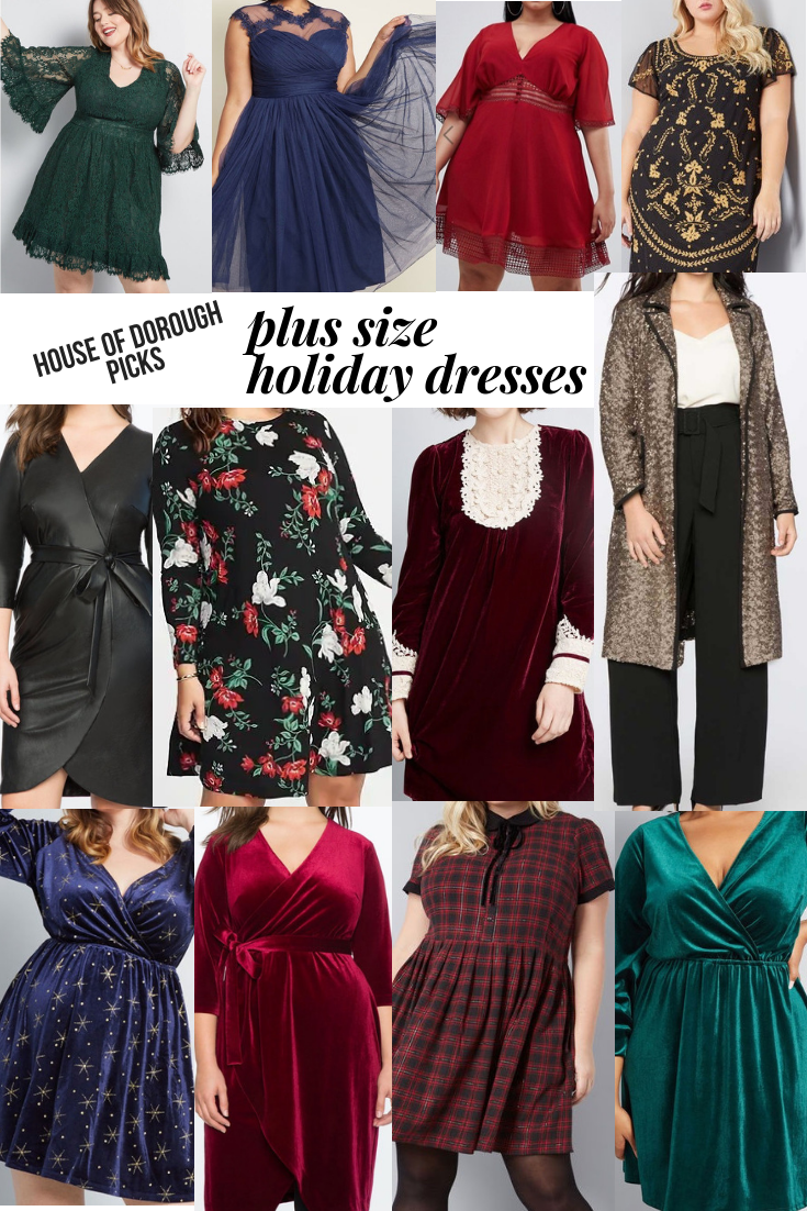 PLUS SIZE HOLIDAY DRESSES — House of Dorough