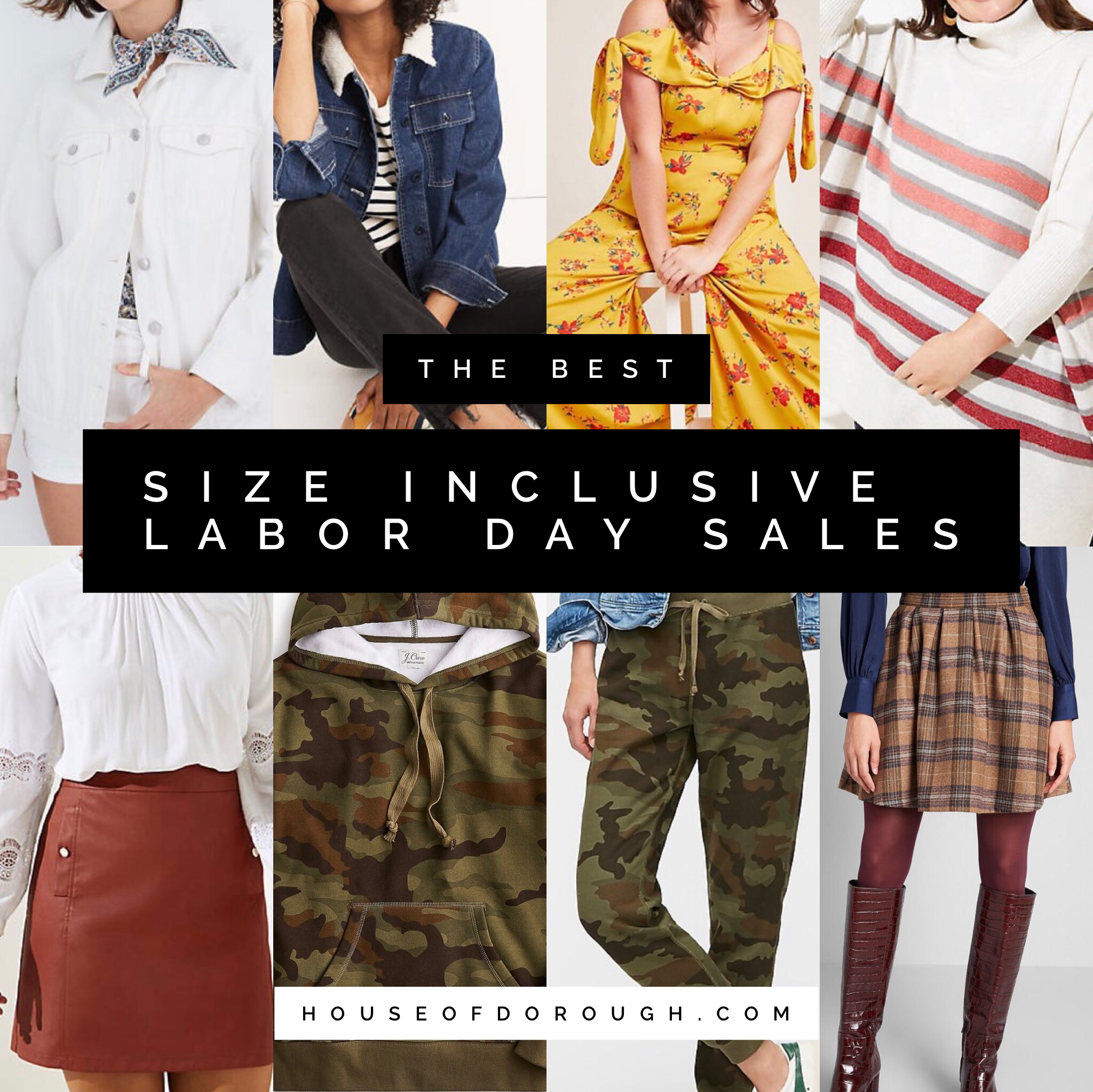 SIZE INCLUSIVE LABOR DAY SALES // things to try