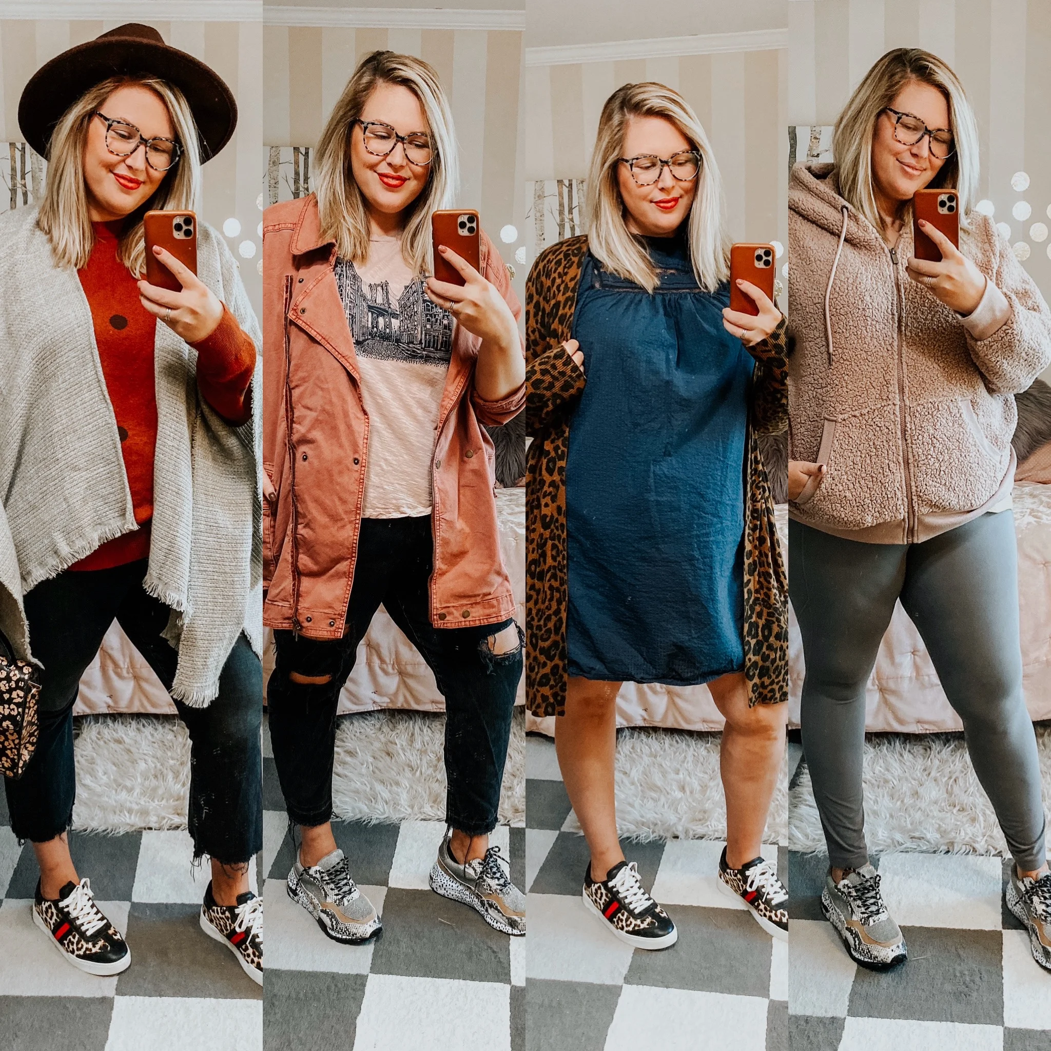 STYLE SESSION // 4 ways to wear animal print sneakers