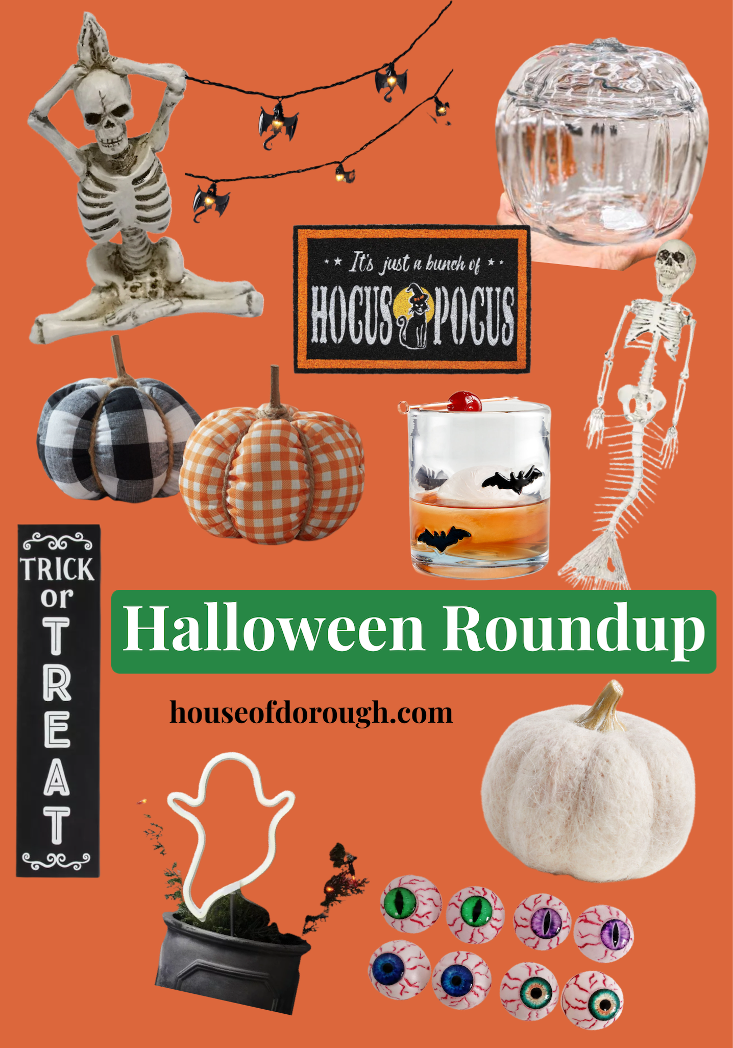 Halloween Roundup // all my favorite indoor and outdoor decorations