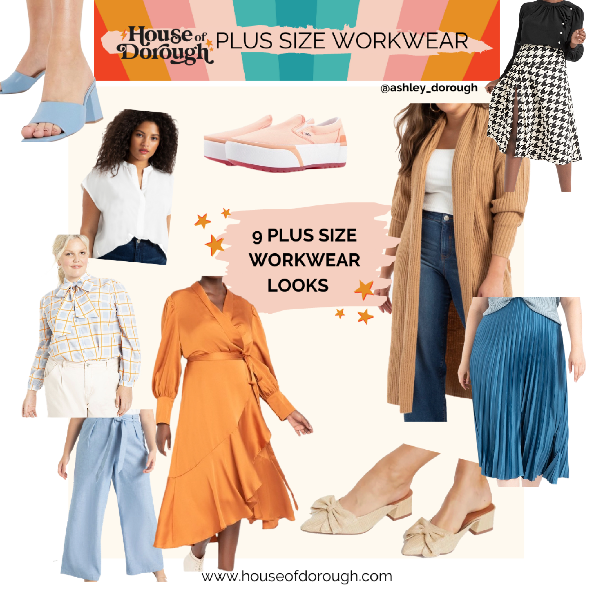 AFFORDABLE STYLE INSPIRATION // 9 PLUS SIZE WORKWEAR OPTIONS TO SHOP!