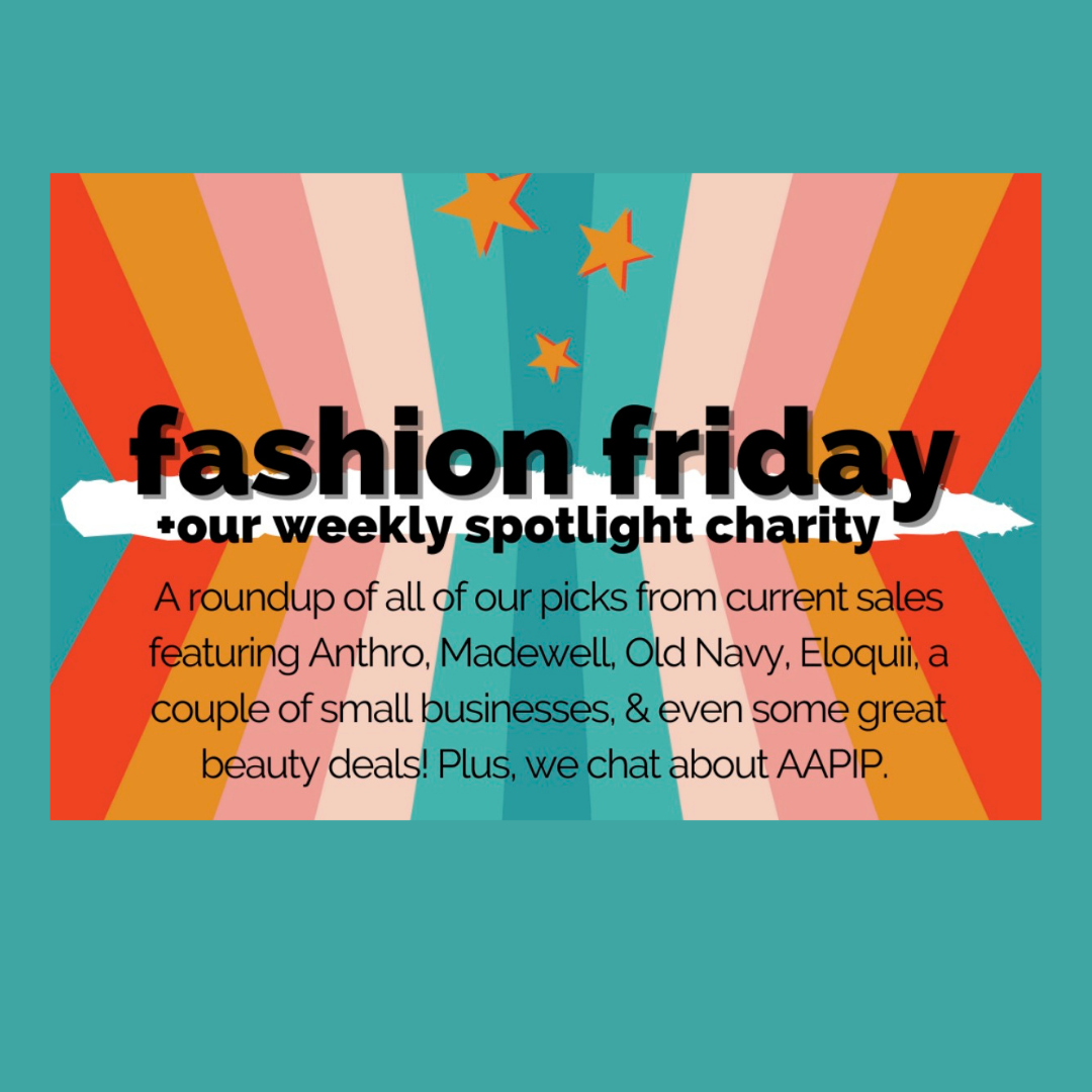 FASHION FRIDAY 3.19.21 // Sales you don't want to miss + featured small shops!