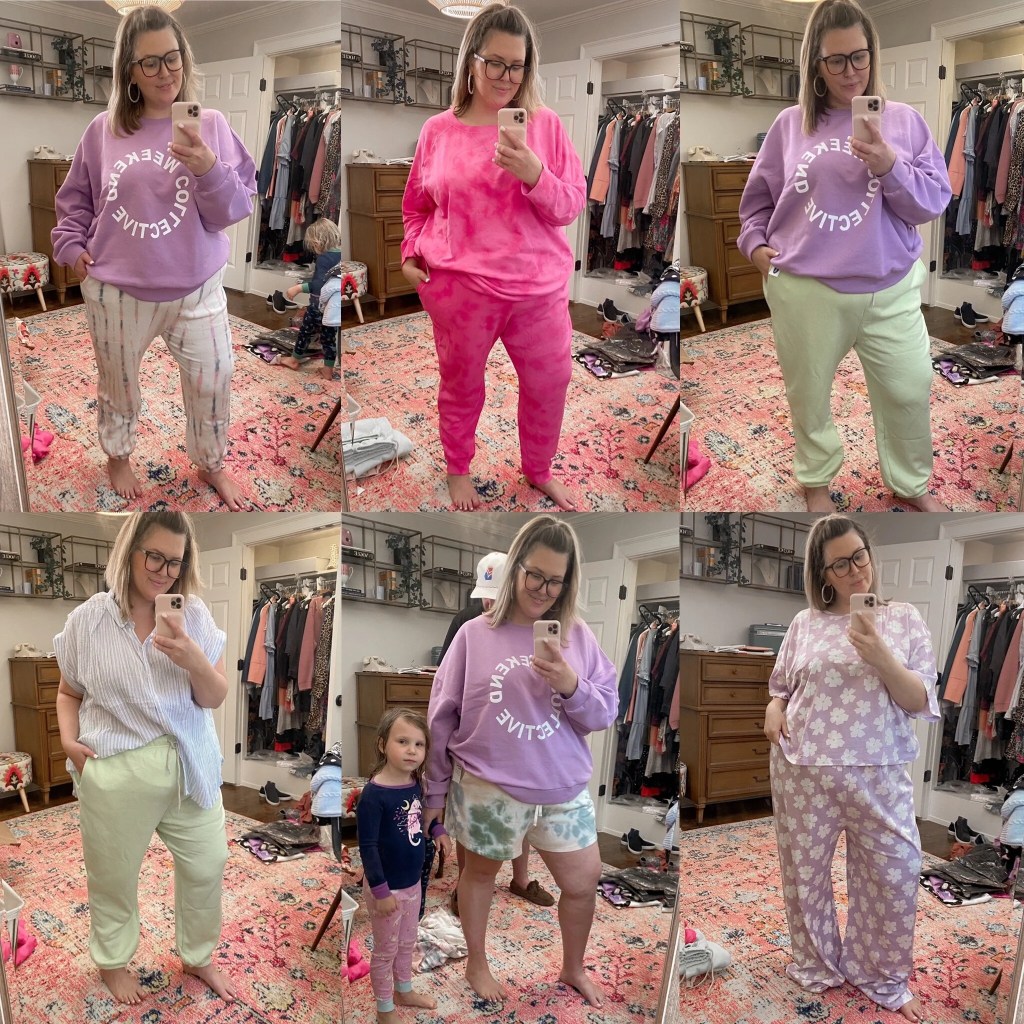 WHAT I WORE // 6 PLUS SIZE LOUNGEWEAR LOOKS