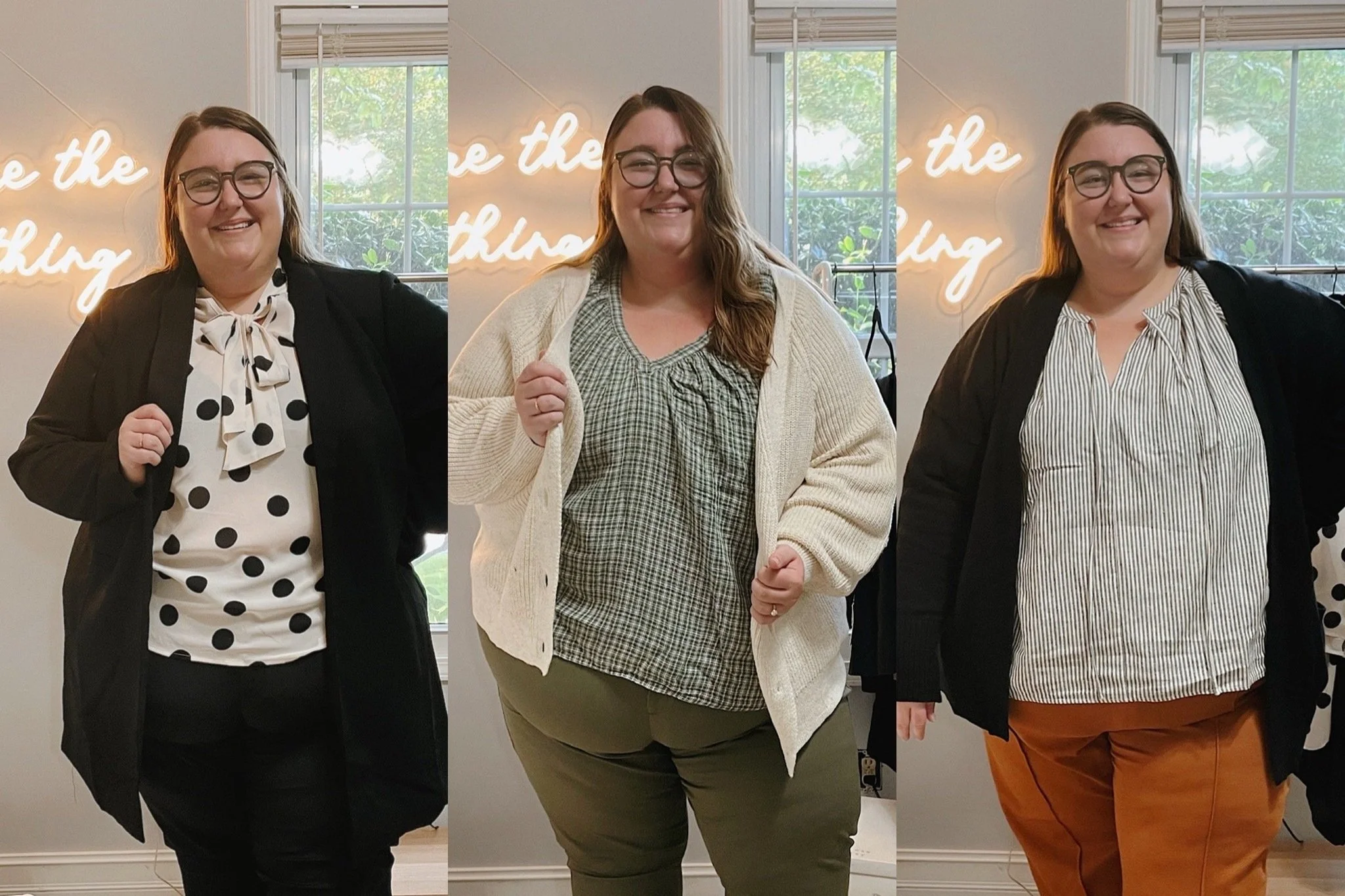 3 PLUS SIZE WORKWEAR LOOKS
