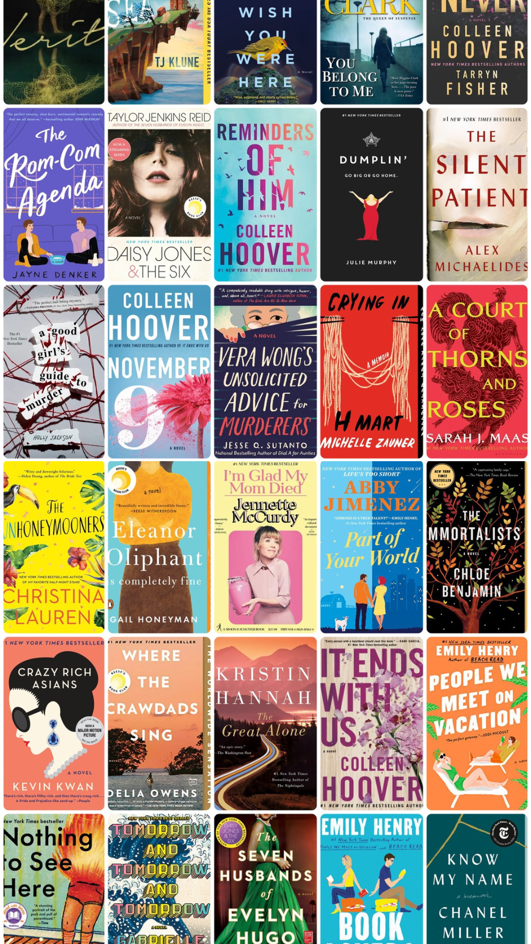 45 PAGE-TURNING BOOK RECOMMENDATIONS