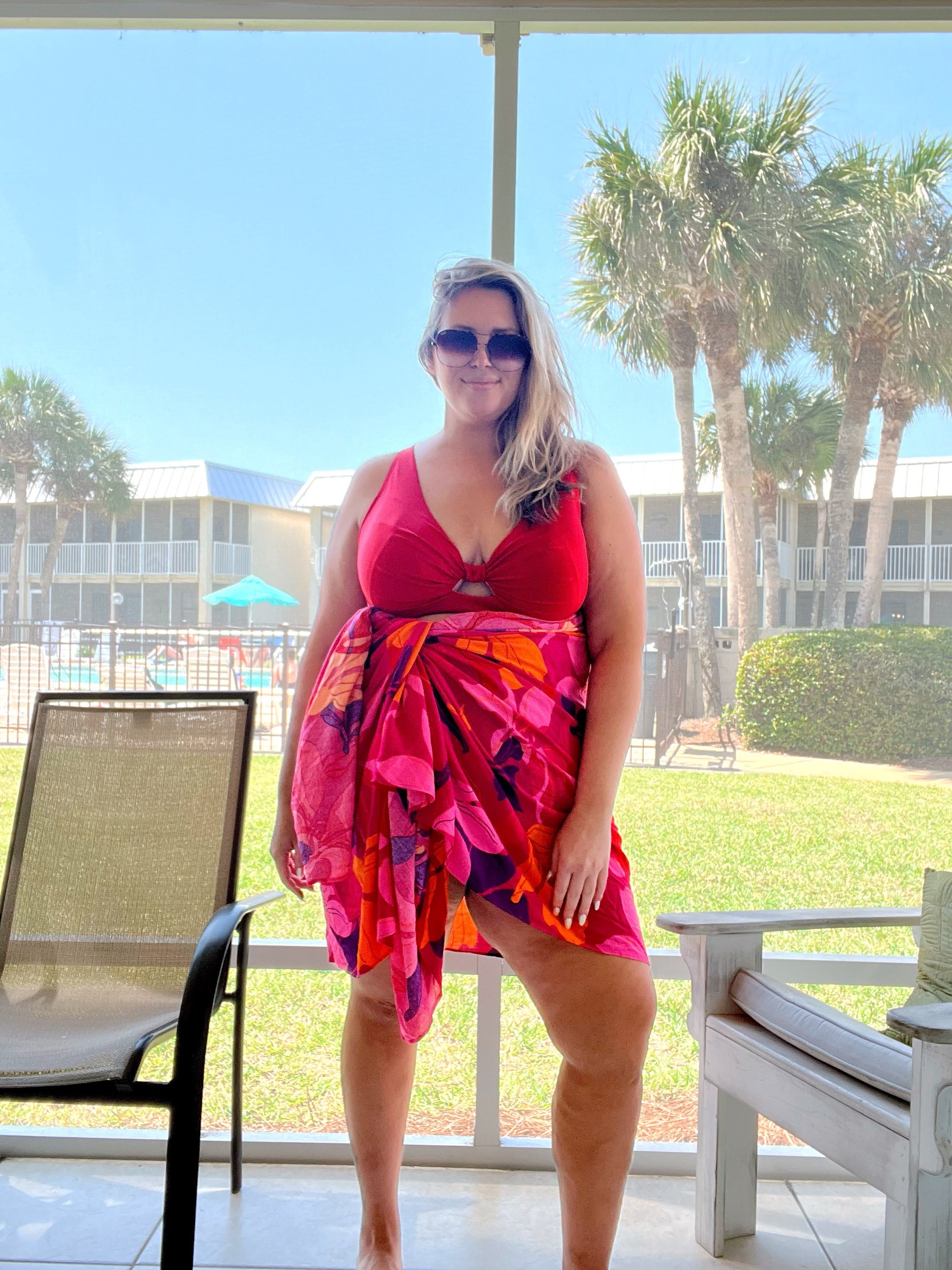 What I Wore: Plus Size Beach Outfits