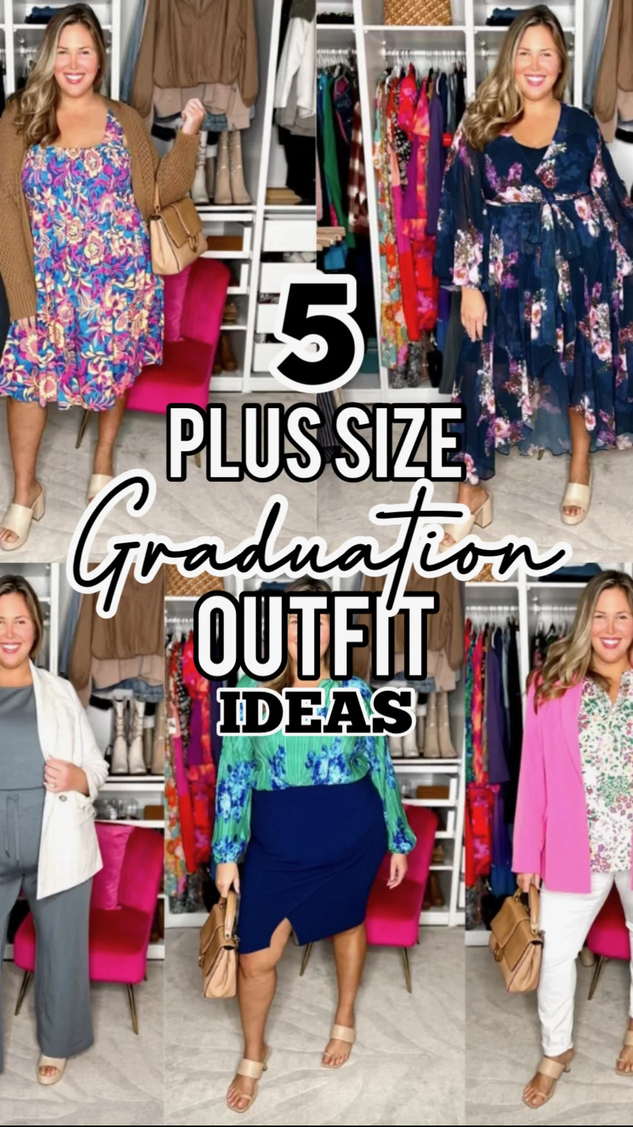 5 PLUS SIZE GRADUATION OUTFIT IDEAS