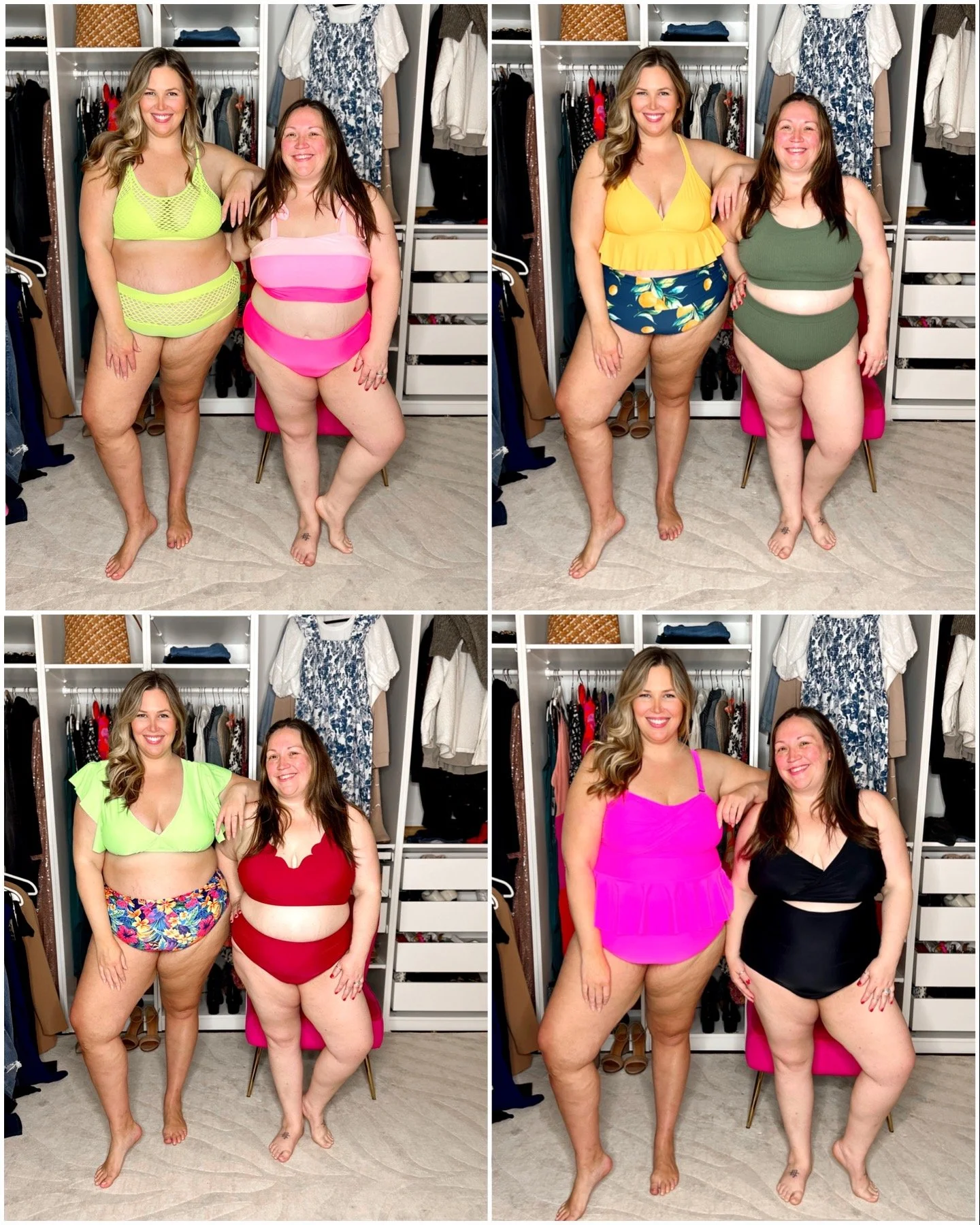 8 PLUS SIZE SWIMSUITS UNDER $40 // AMAZON TRY-ON