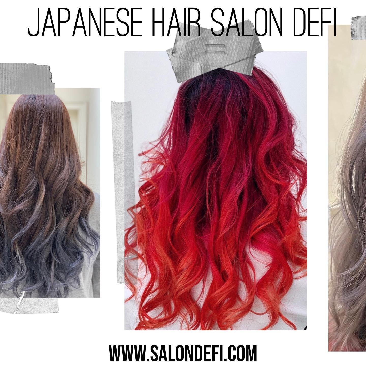 Japanese Hair Salon DEFI 

Stylists: Jack, Chika, and Takashi
Where: 132 Newbury Street, 4th Floor
Boston, MA 02116

Open: Wednesday through Sunday from 9AM to 7PM (last haircut appointment is 6PM)
For menu information, please visit our website: www.