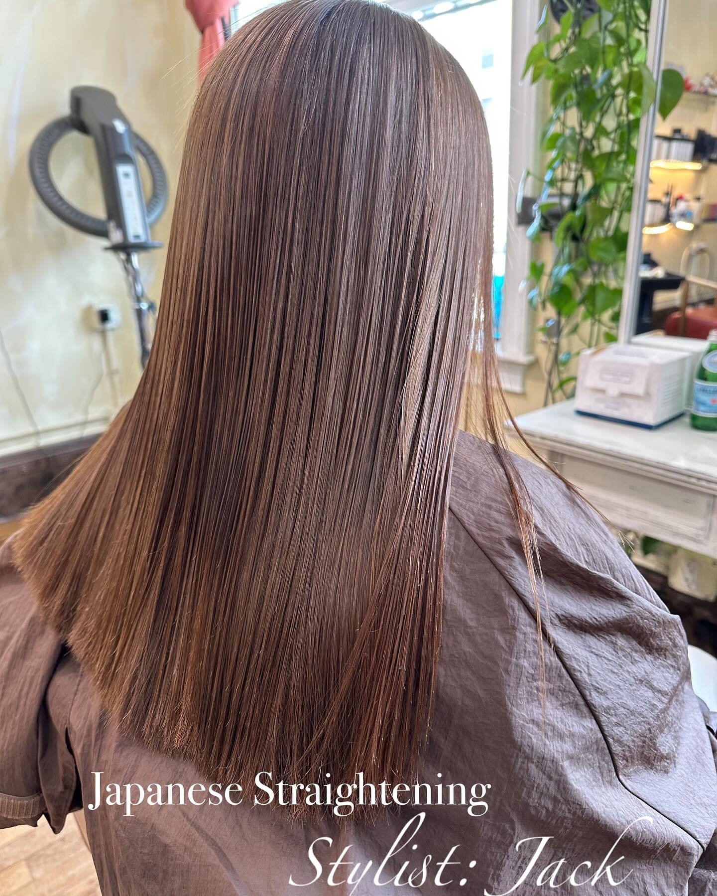 Japanese Straightening (no cut)
Stylist: Jack

As the more humid season approaches, we have been getting more requests for straightening. Please reserve your spot early as they fill up quickly! 

We offer: cuts, perms (cold, digital, straightening), 