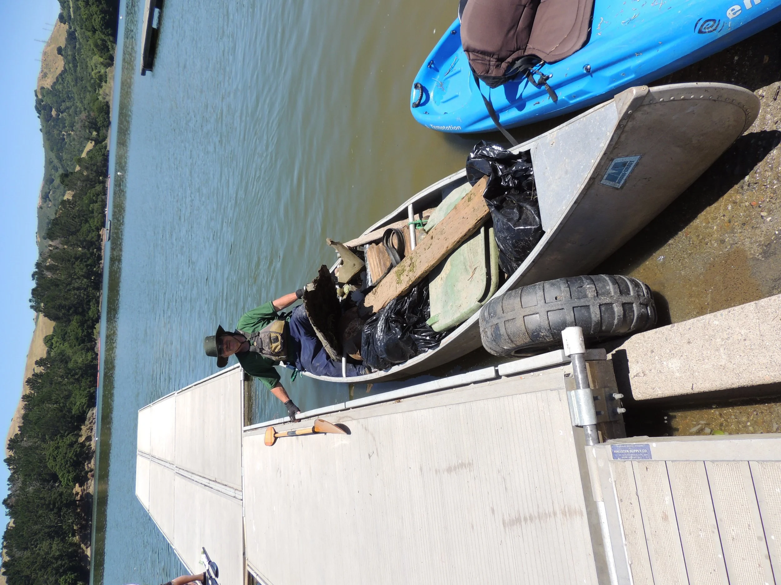 San Pablo Dam Kayak Cleanup