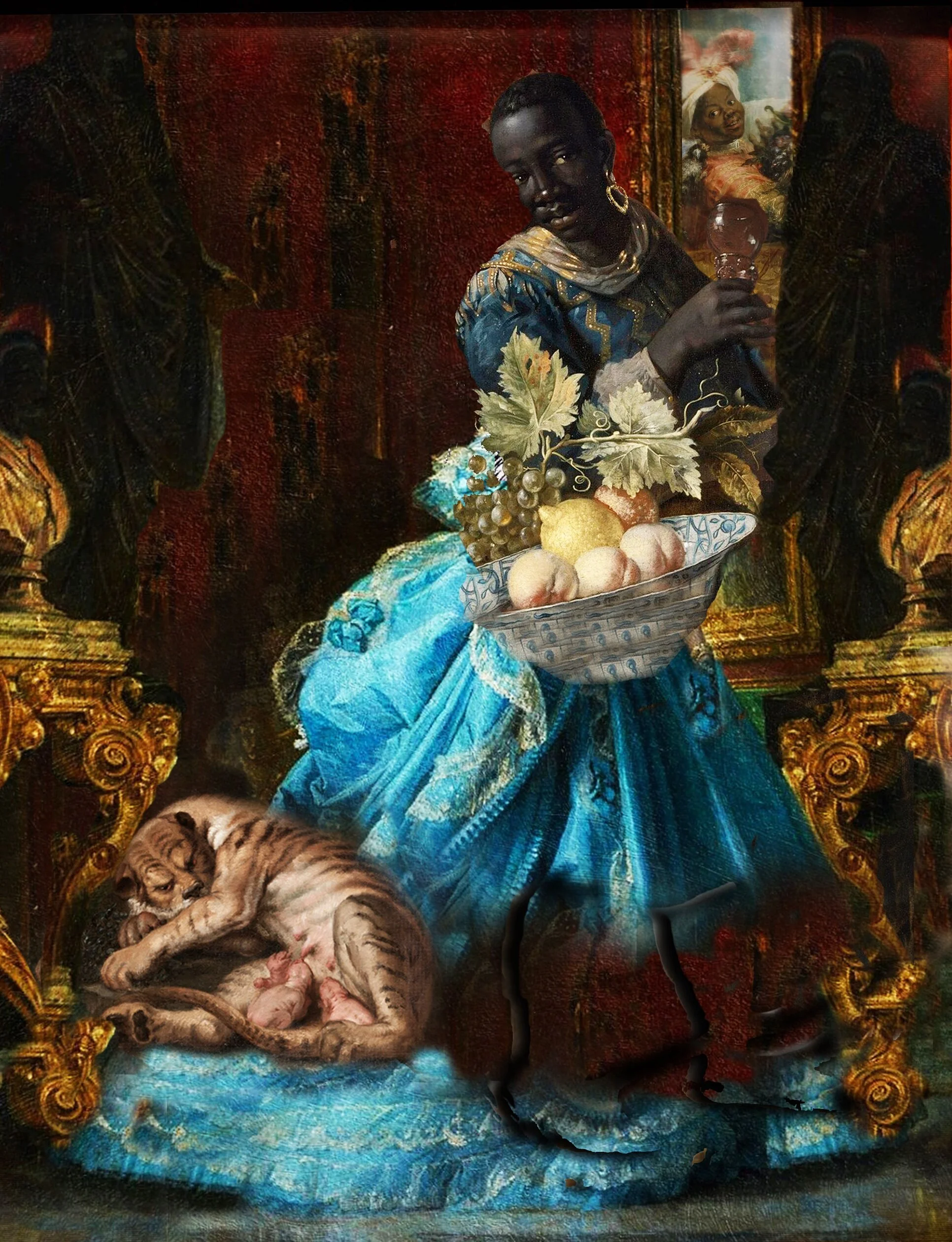                 , with the Bamboo Earring