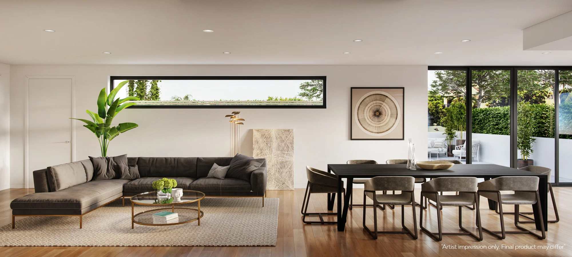 Unit 12 : 3 - Bed, 2 - Bath, 2 - Cars | Internal 169 sqm | Balcony 71 sqm | Total 240 sqm