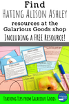 Introducing Hating Alison Ashley — Galarious Goods