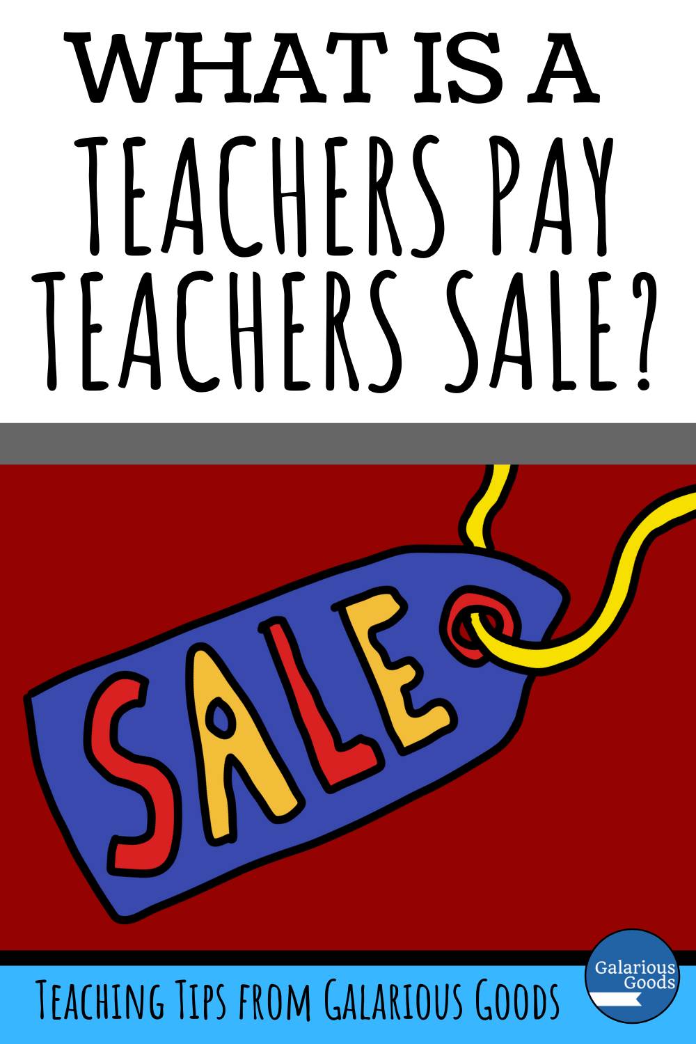 What is a Teachers Pay Teachers Sale? (And how can you save