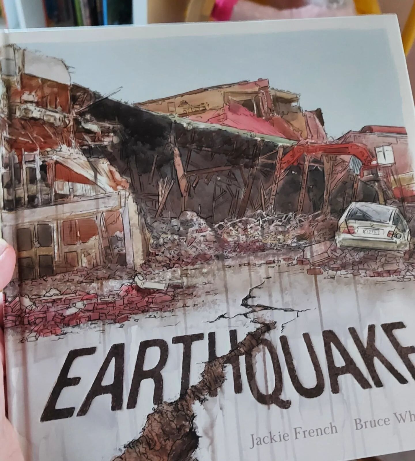 Book club has come through for me today!

#jackiefrench #earthquake #brucewhatley #picturebooks #australianchildrensbooks