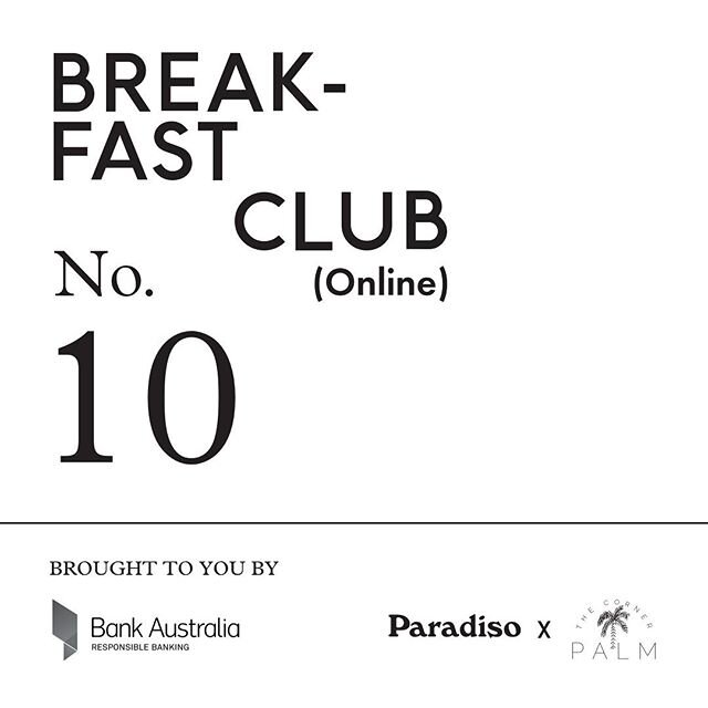 Who&rsquo;s zooming on into our 10th Breakfast Club this Friday?! This might be the last time we go digital for this event so if you&rsquo;re living further afield, this is your chance to join us for one of our juicy breakfast events 🌈 This time we&