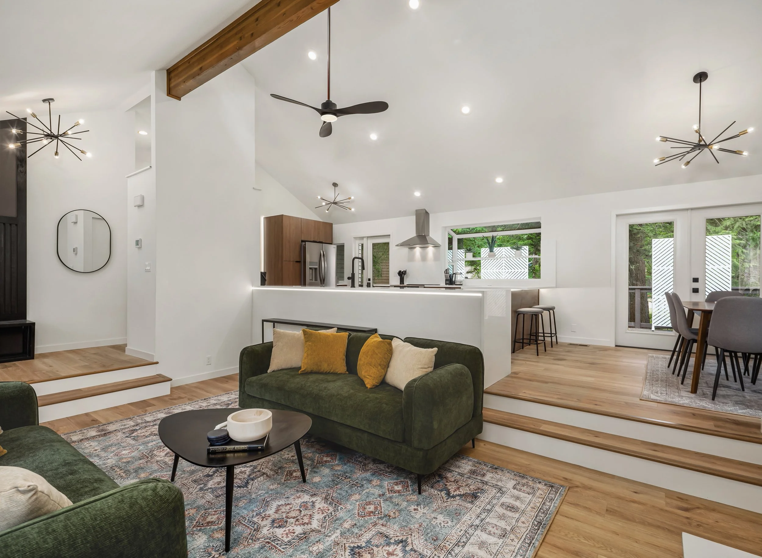 High end fully furnished living space