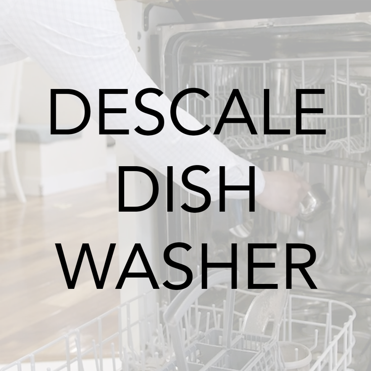 How to descale and deep clean a dishwasher
