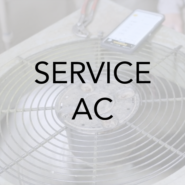 Service your AC and furnace