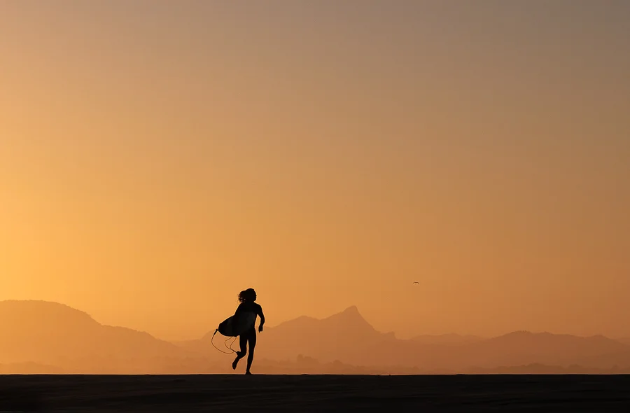 Sunset Surfer