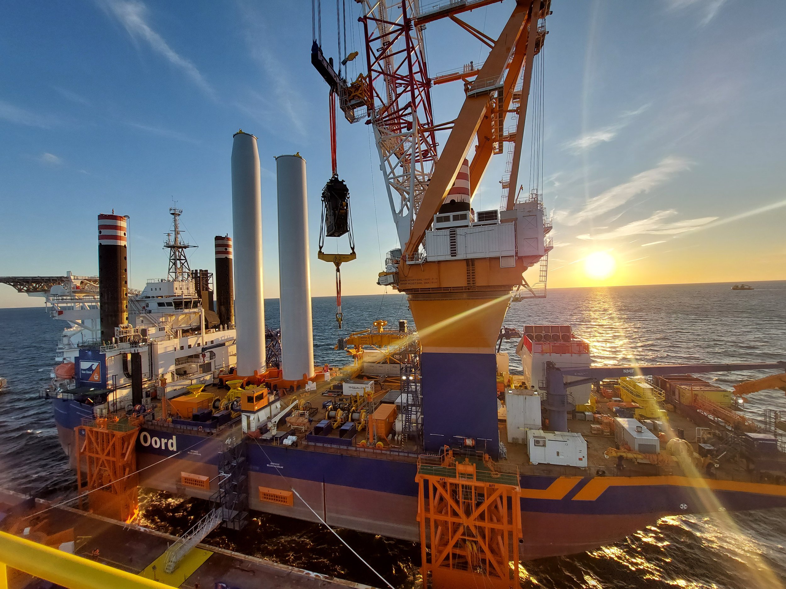 HC750 well underway on South Fork wind