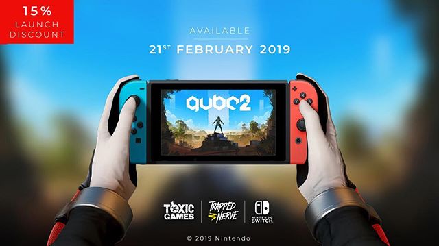 Boom! Q.U.B.E. 2 is now officially out on the Nintendo Switch!

Grab it now with a 15% launch discount. @superraregames are also doing a stellar physical version but close to sold out so get in there fast!