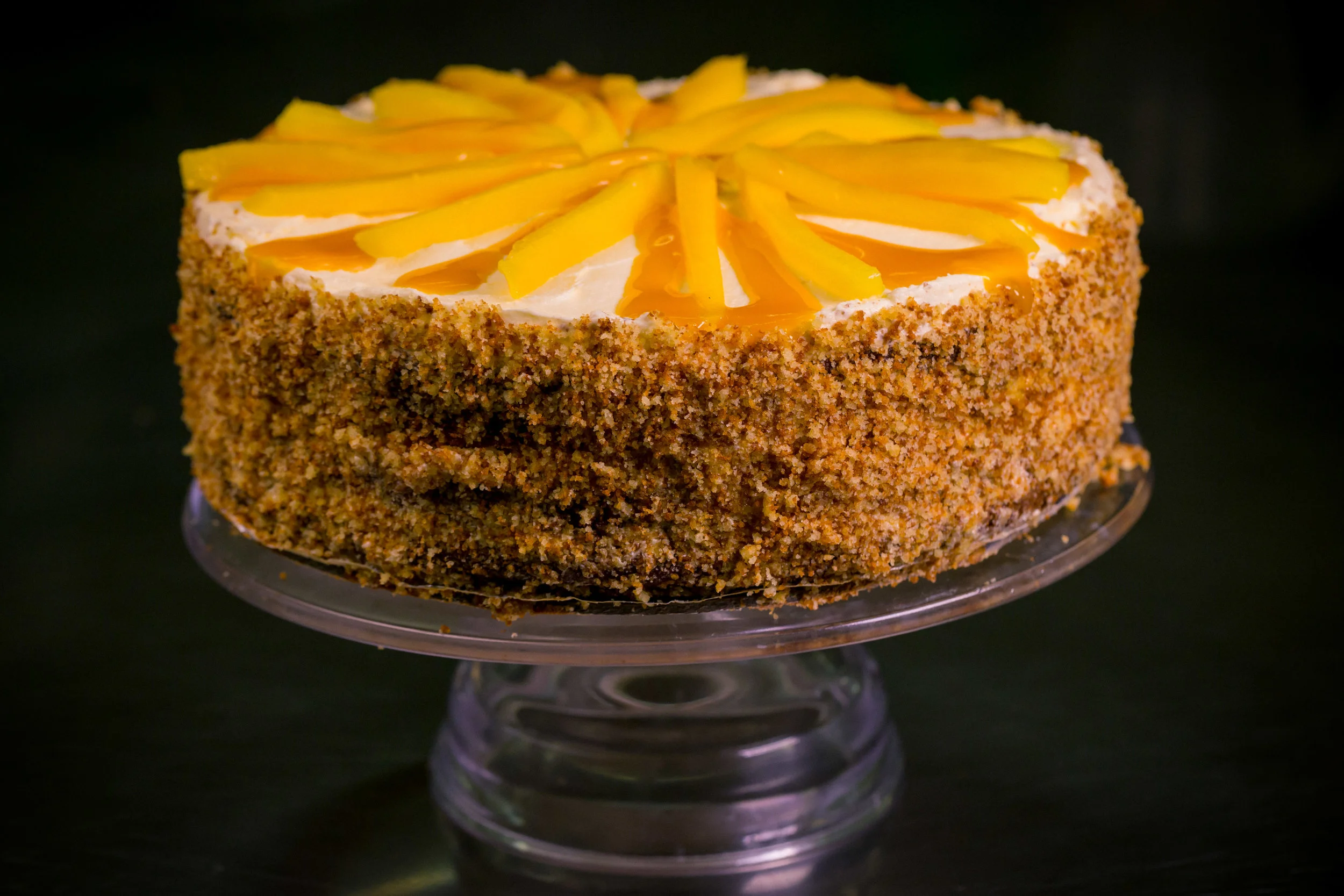 Mango Rum Cake (GF)