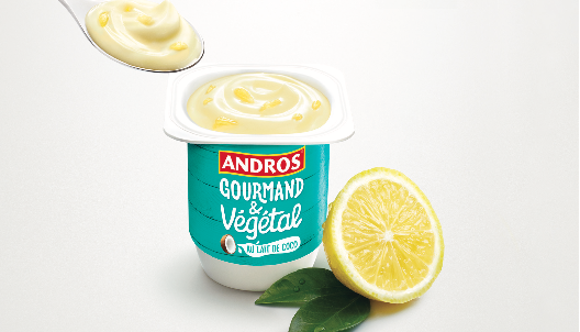 Andros choisit Food Brand Trust pour lancer sa gamme de desserts "Gourmand et Végétal"