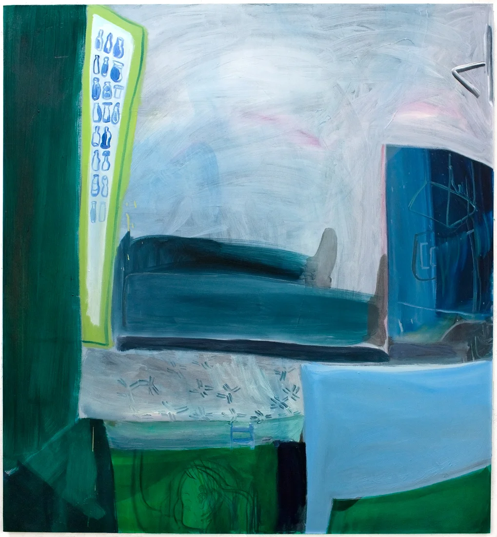 Oil on canvas 54” x 50” 2018