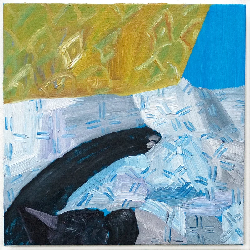Oil on canvas 12” x 12” 2019