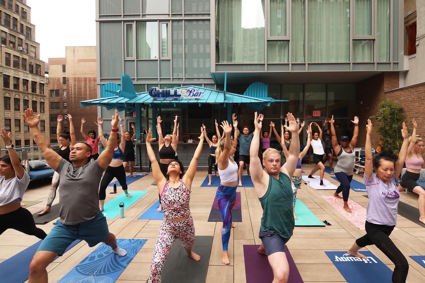 Free Yoga Class Rooftop