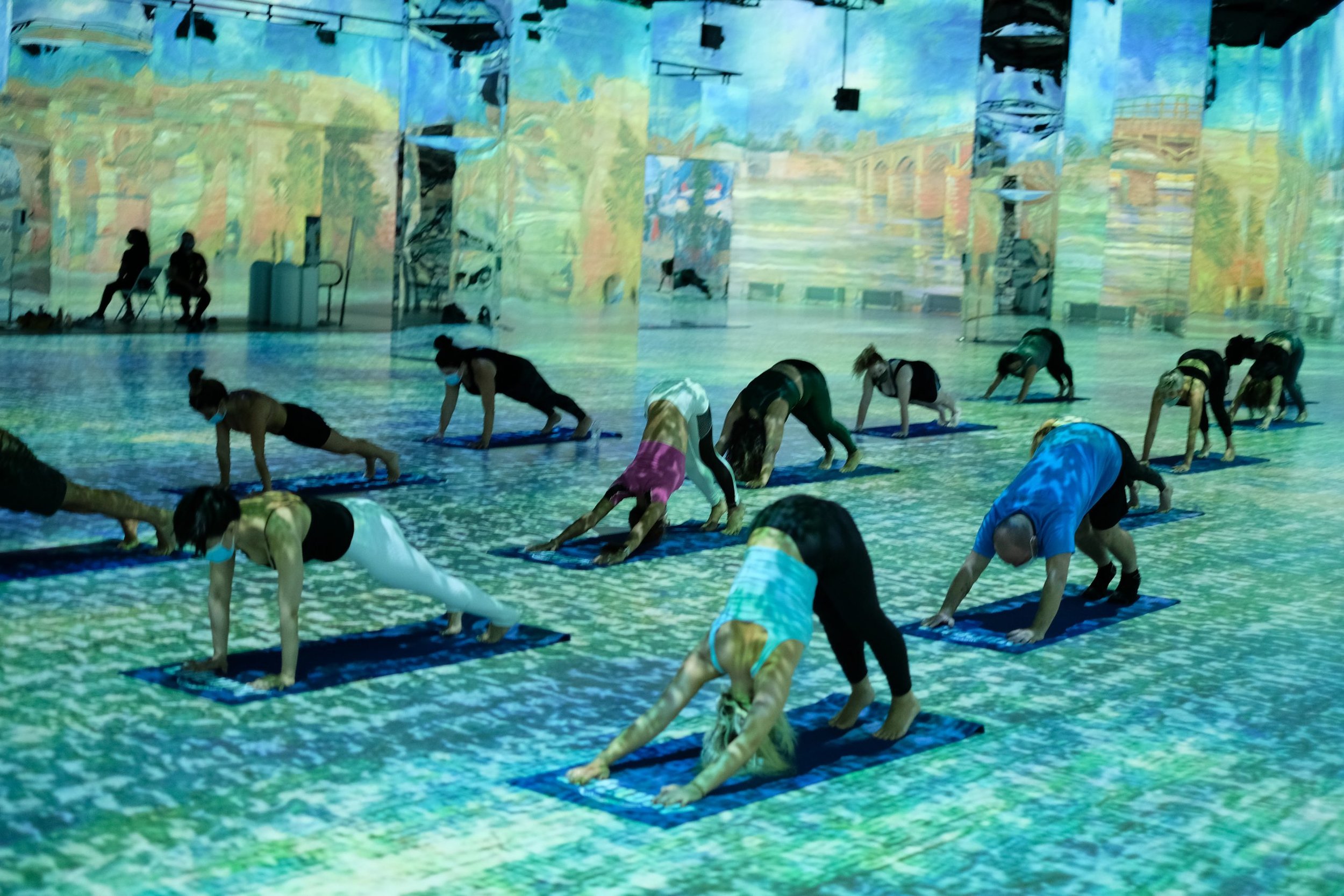 Van Gogh Yoga Class