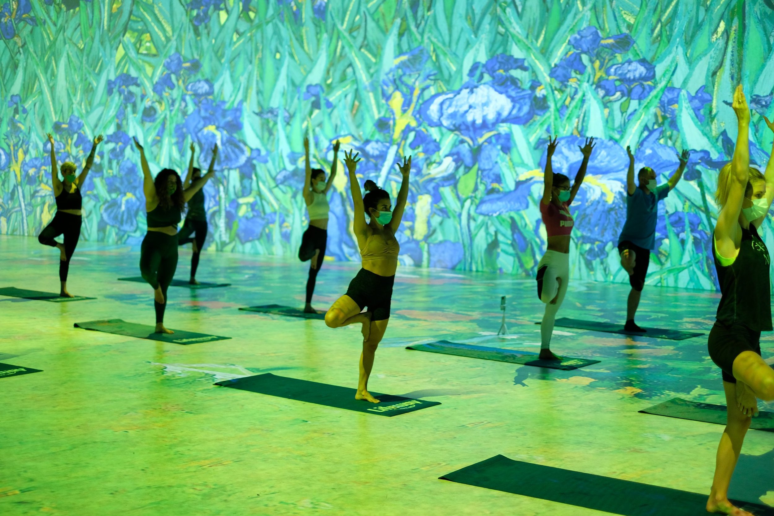 Van Gogh Yoga Class