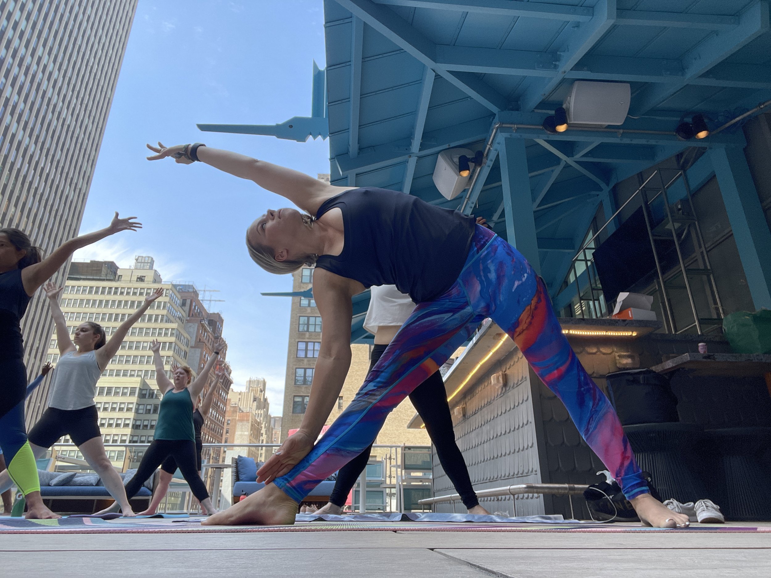 Free Wellness class and Yoga Rooftop 