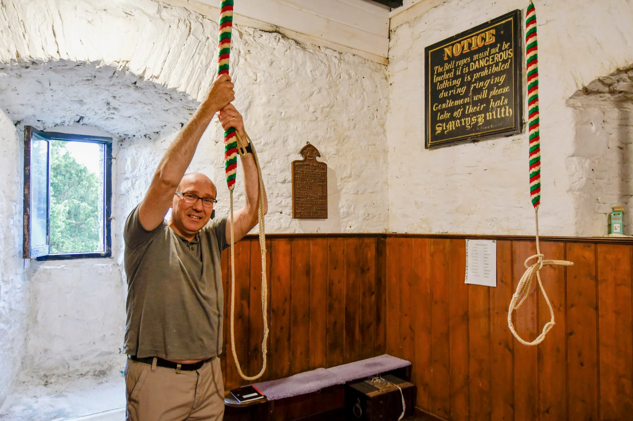  I have been ringing for over 40 years and it is a hobby suitable for all ages.