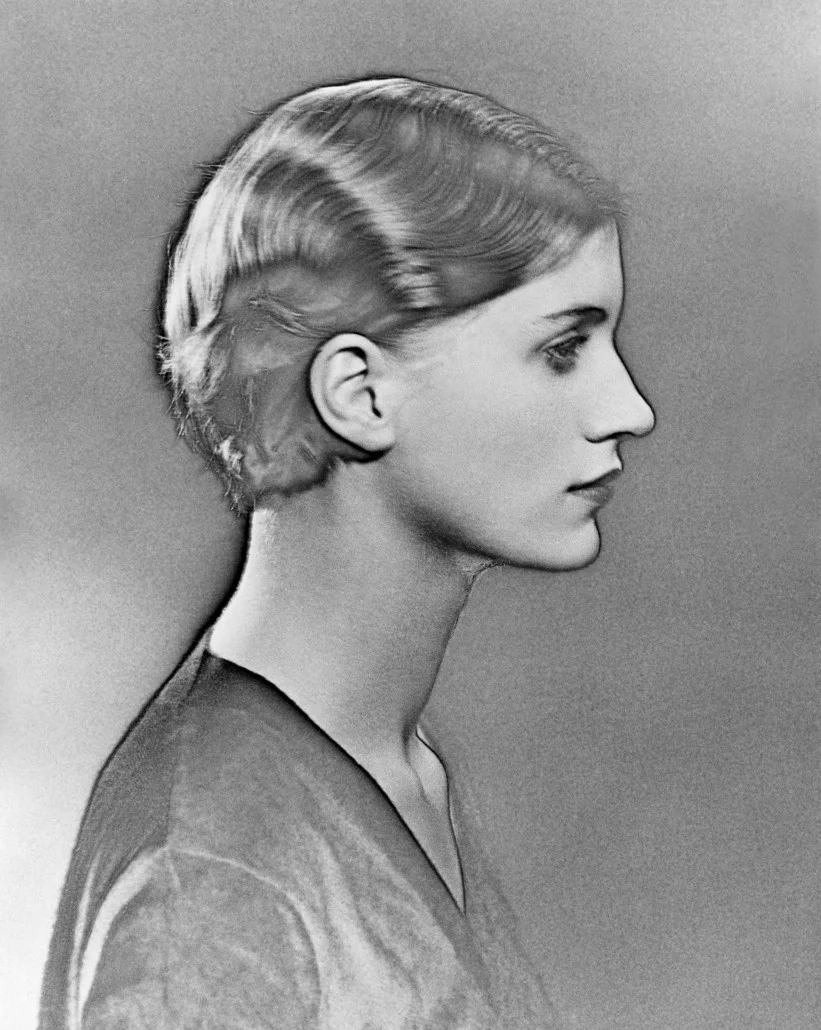 Solarized Portrait of Lee Miller , Paris, France, 1930 by Man Ray