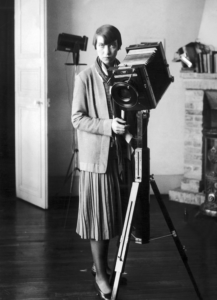 Self Portrait with Large Format Camera, 1925