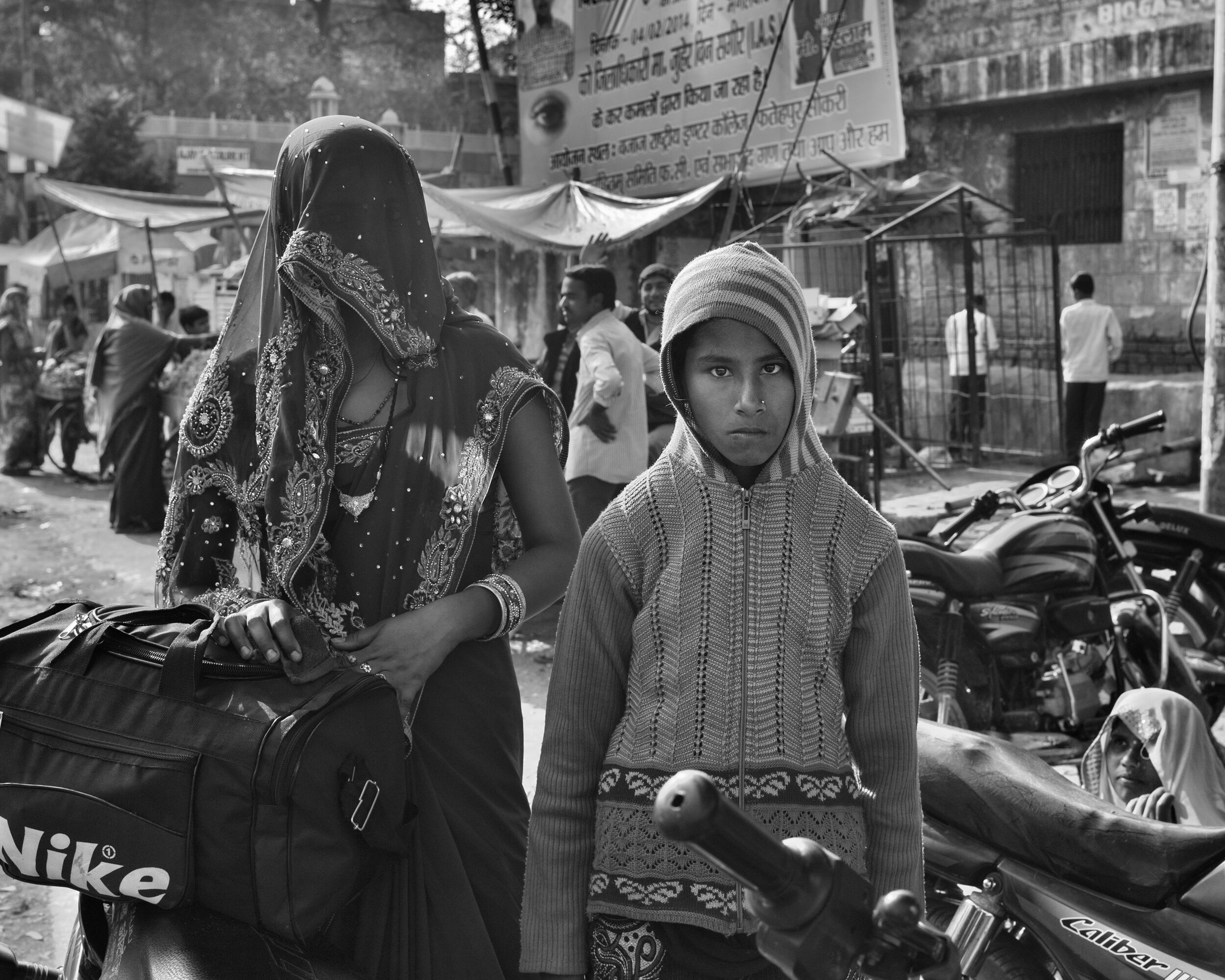 mother and daughter, jaipur