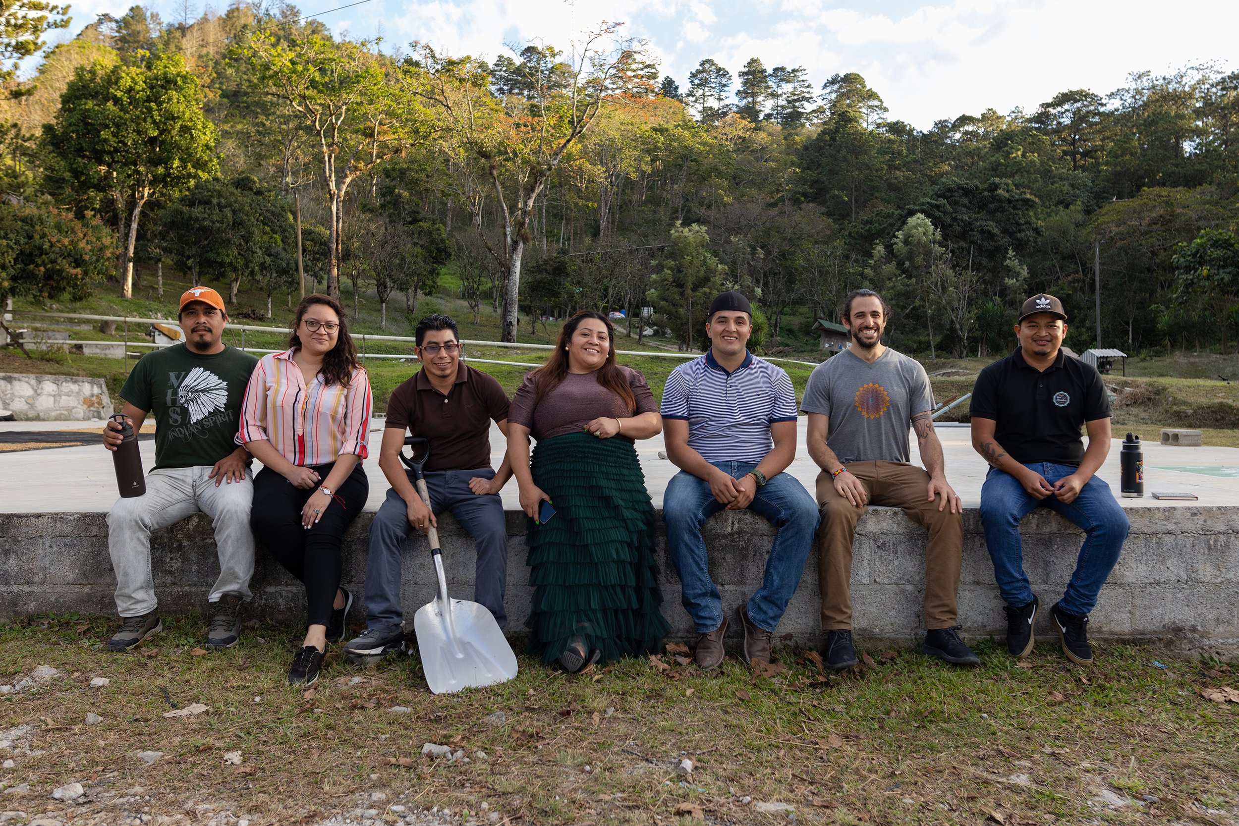  The core of our Marcala coffee community! 