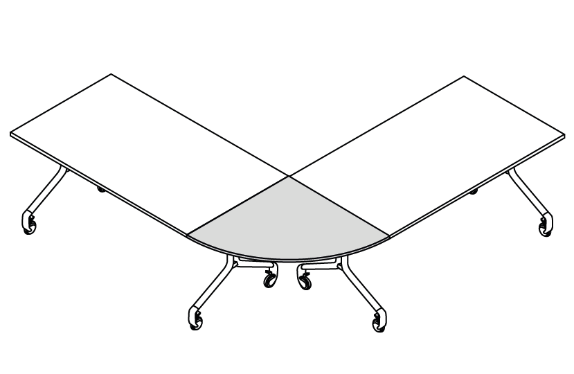  1/4 R. 70 cm 1/4 R. 80 cm 