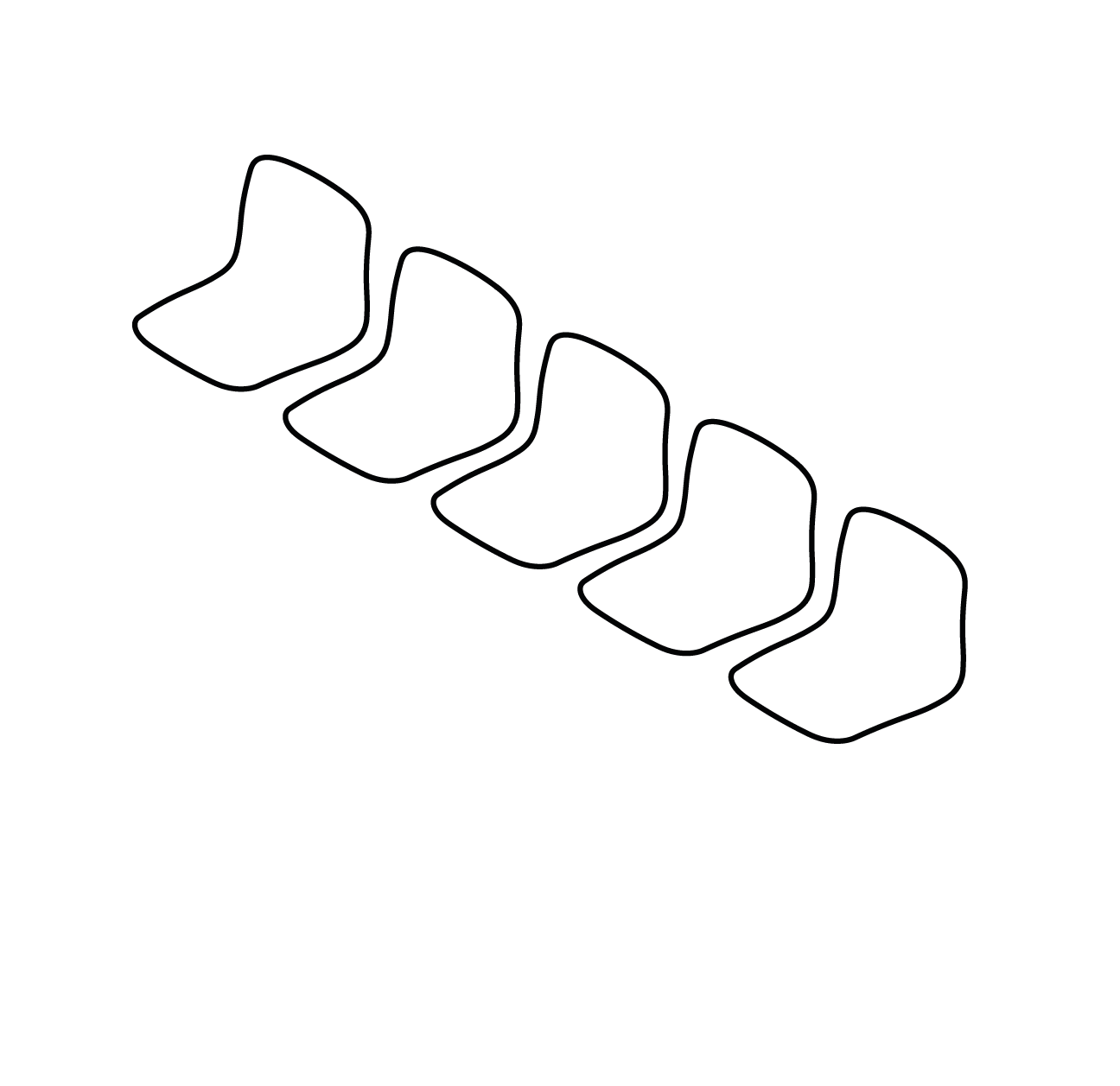  5 places, 299 cm Pied V : +27 cm Pied FIL : +25 cm 