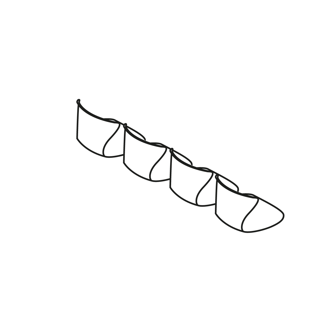  4 places, 237 cm Pied V : +27 cm Pied FIL : +25 cm 