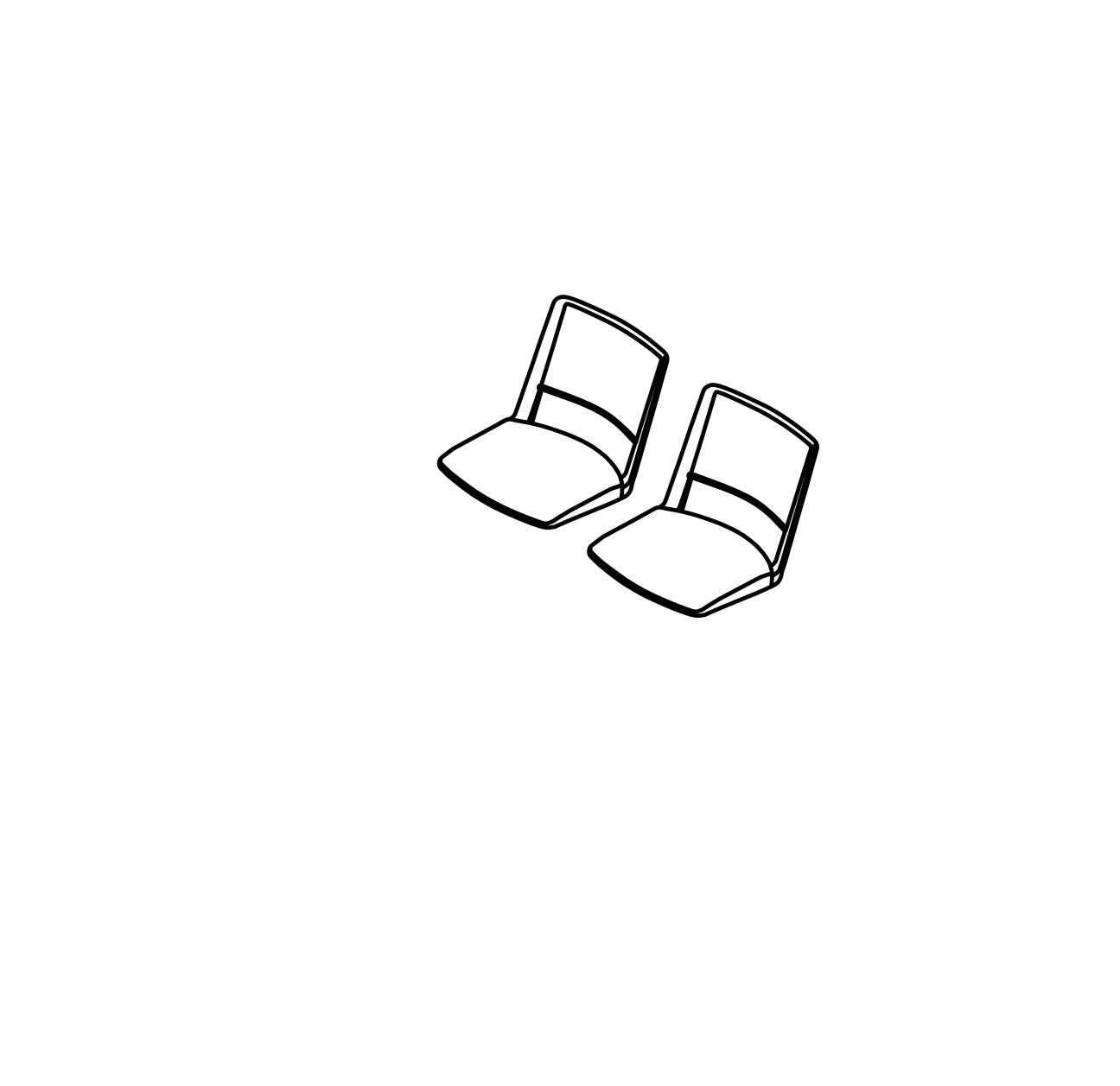  2 places, 113 cm Pied V : +27 cm Pied FIL : +25 cm 